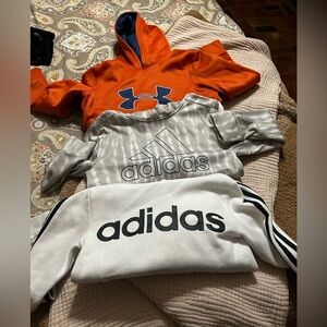 Boys under armour hoodie bundle